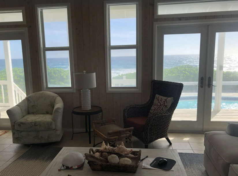 Barefoot Beach living room