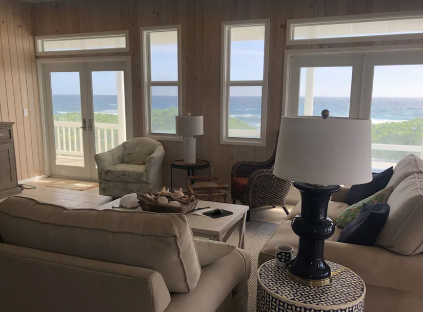 Barefoot Beach living room