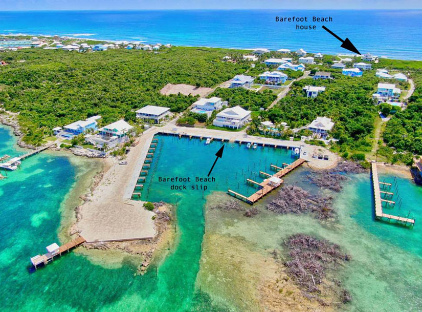 Barefoot Beach dock slip